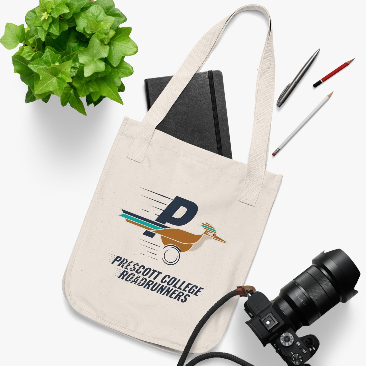 Roadrunners Organic Canvas Tote Bag