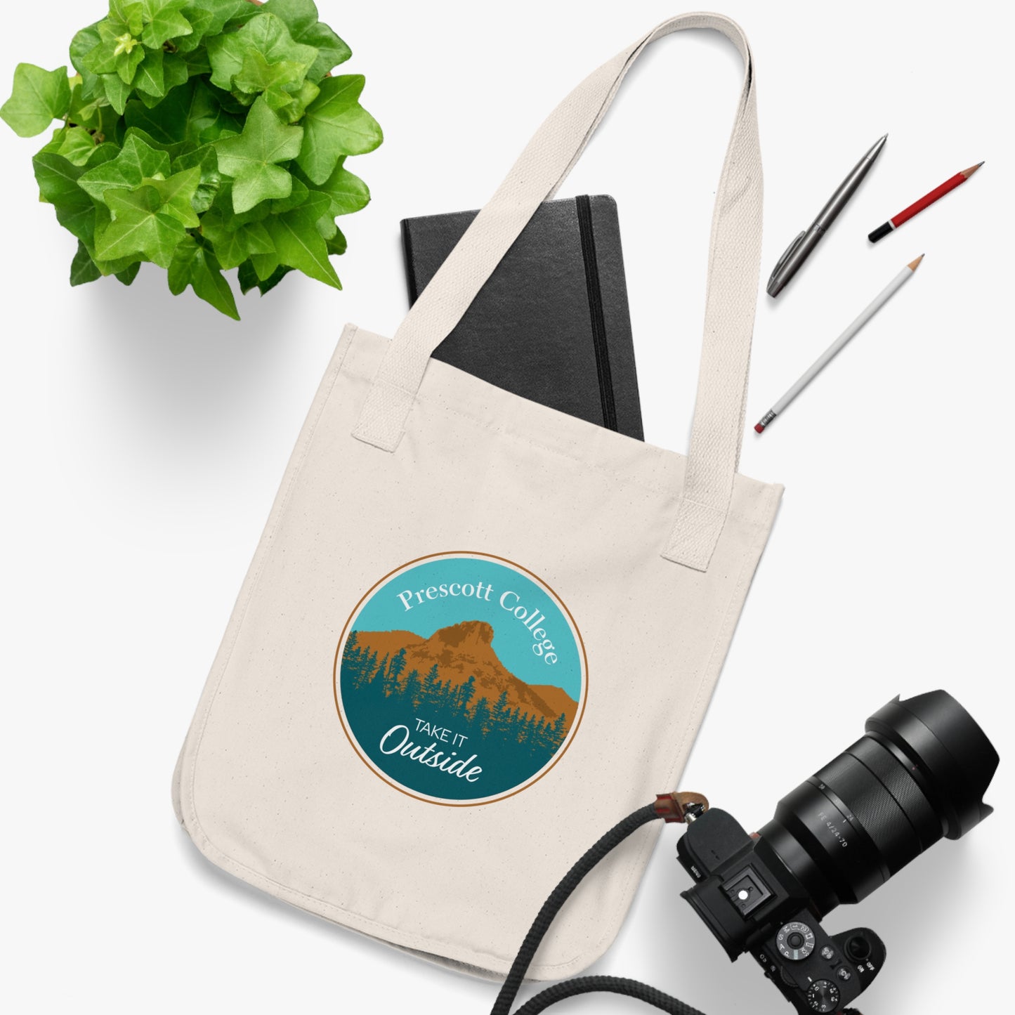 Organic Canvas Tote Bag