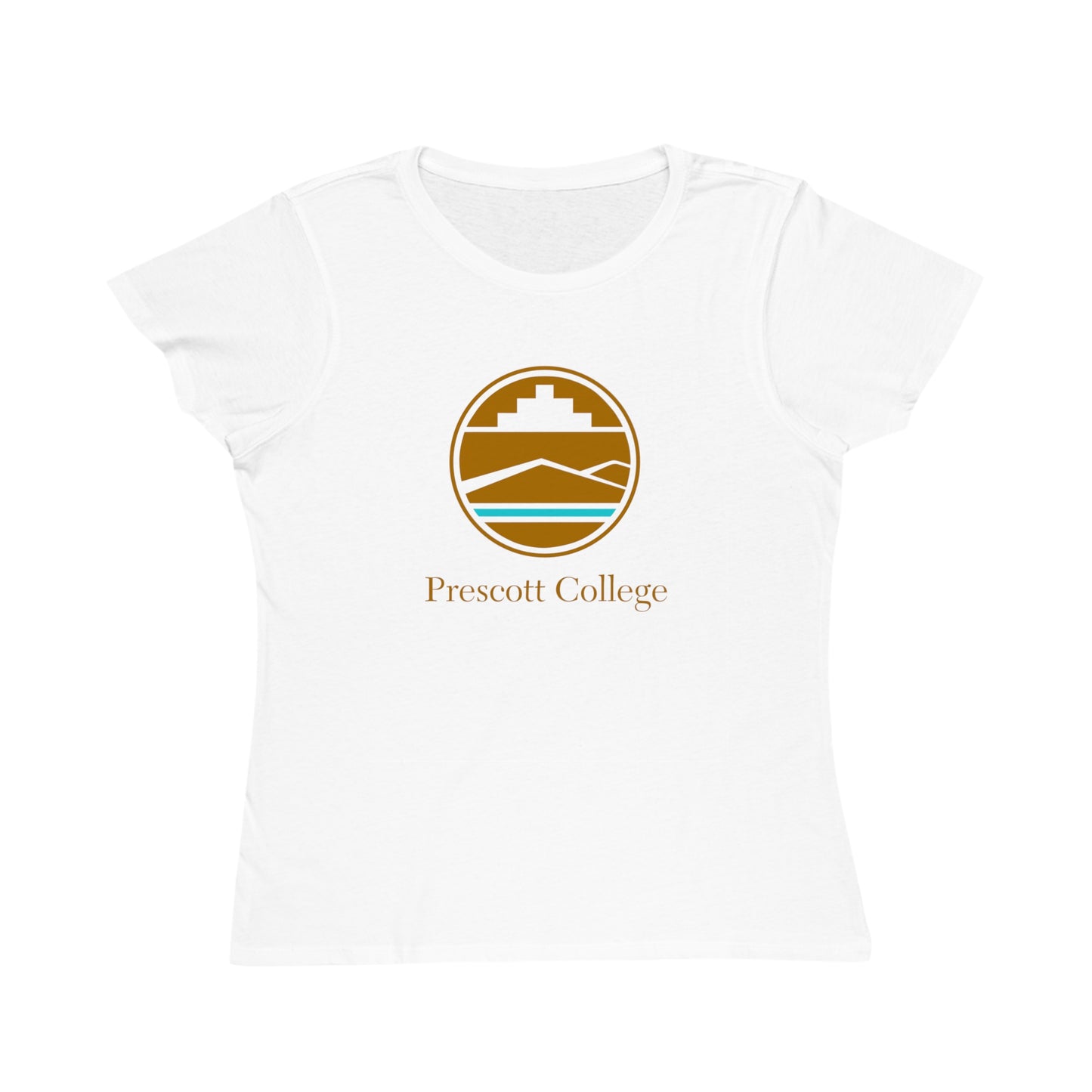 Organic Women's Classic T-Shirt with Tan Logo