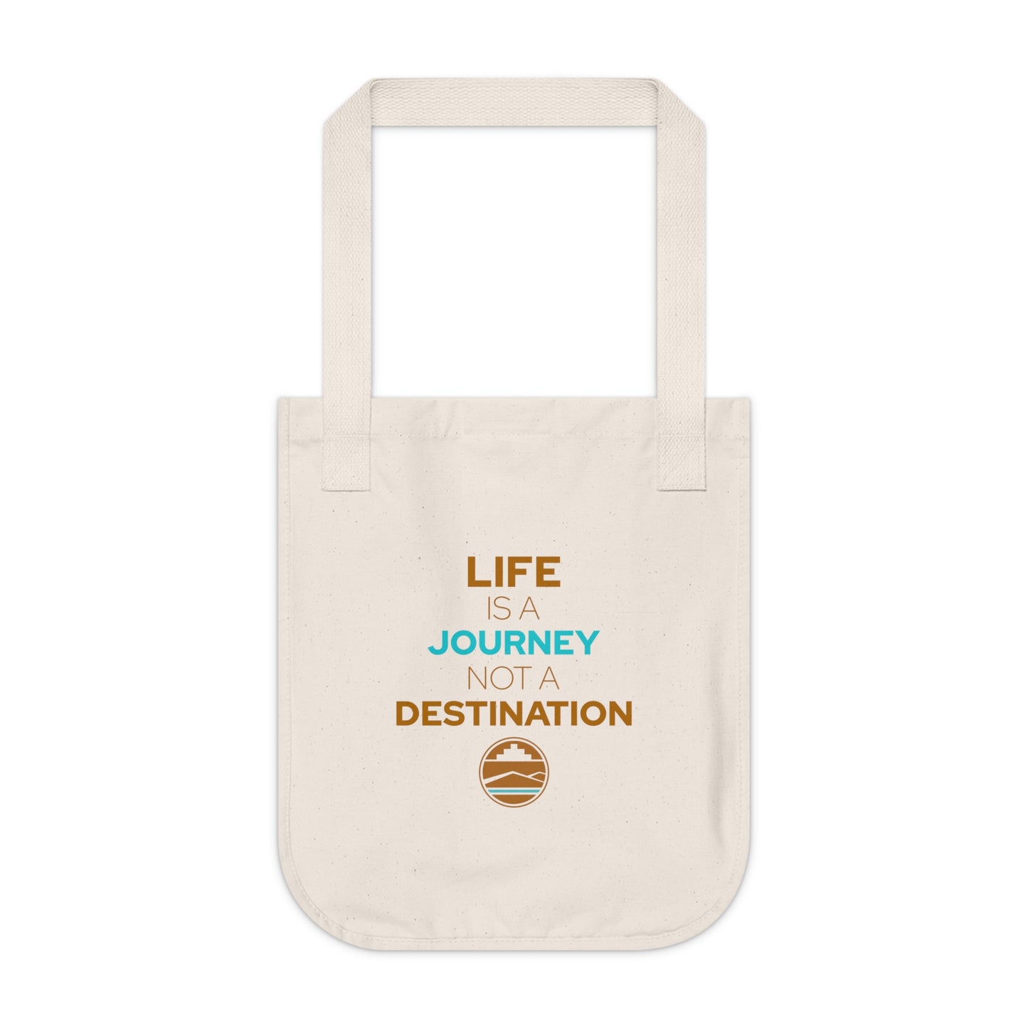 Organic Canvas Tote Journey Bag